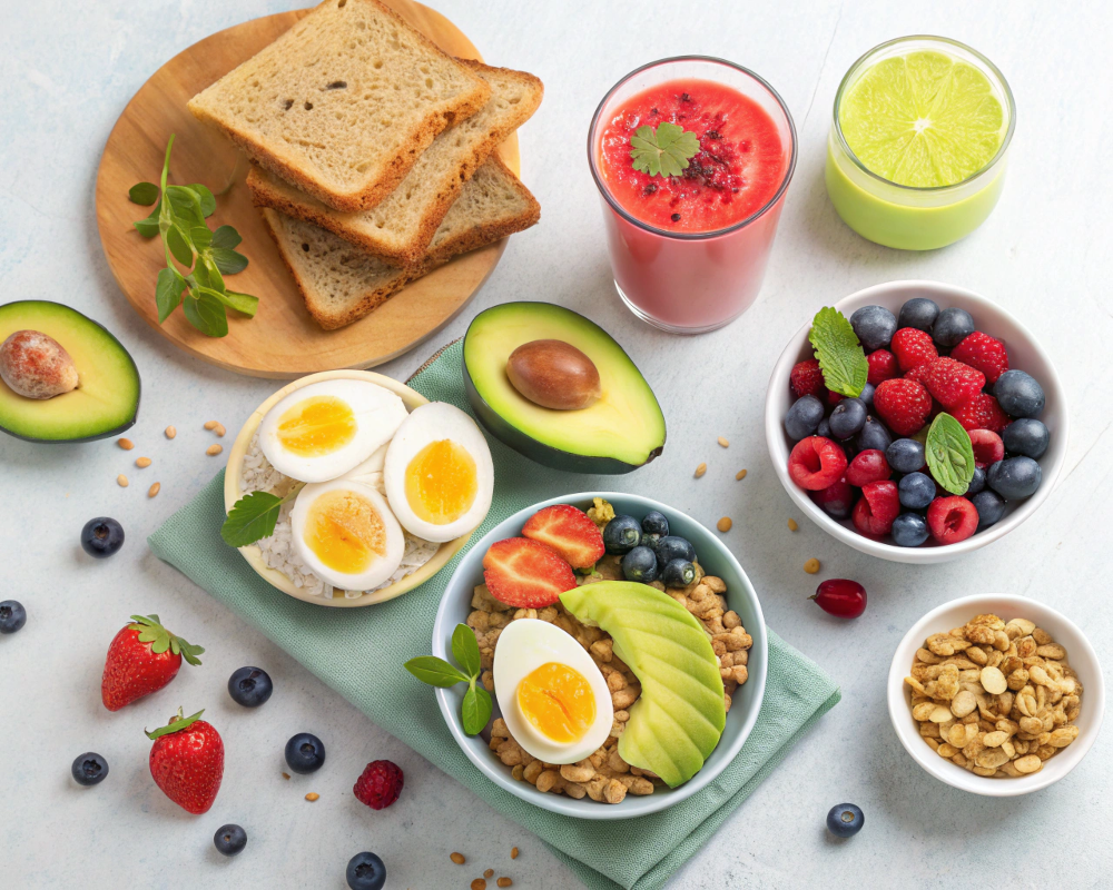 Healthy breakfast ideas for a nutritious morning.