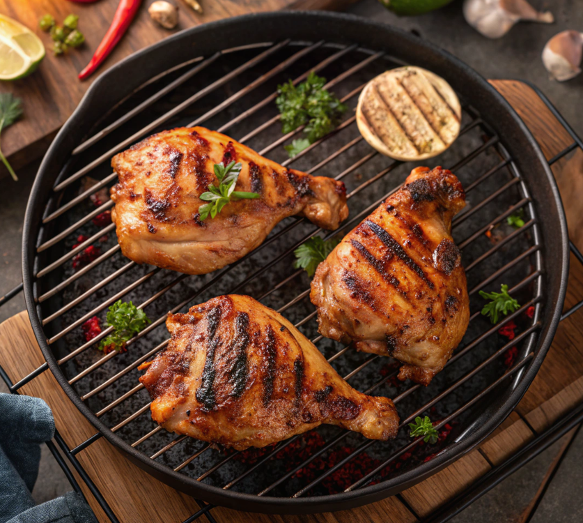 Grilled Chicken Thighs Recipe - Juicy and Flavorful